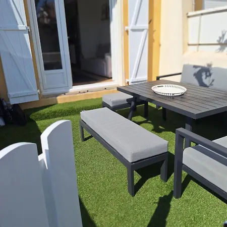 Apartman Le Clemenceau- 6pers - 200m, Clim, Pkg Prive Valras-Plage