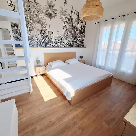 Le Clemenceau- 6pers - 200m, Clim, Pkg Prive Apartman Valras-Plage